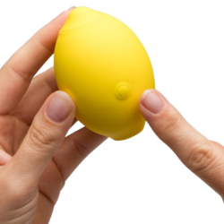 ROMP - ESTIMULADOR CLITORAL DE AIRE LIMON CRUSH PLEASURE AMARILLO