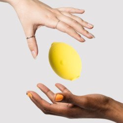 ROMP - ESTIMULADOR CLITORAL DE AIRE LIMON CRUSH PLEASURE AMARILLO