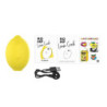 ROMP - ESTIMULADOR CLITORAL DE AIRE LIMON CRUSH PLEASURE AMARILLO