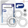 INTENSO - JUEGO DE 3 ANILLOS PARA PENE BOURNE