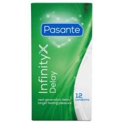 PASANTE - PRESERVATIVOS DELAY INFINITY 12 UNIDADES