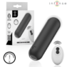 INTENSE - JUDY BALA VIBRADORA RECARGABLE CON CONTROL REMOTO NEGRA