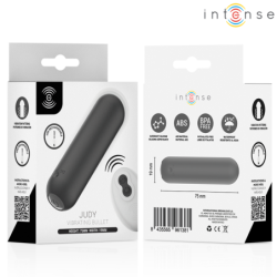 INTENSE - JUDY BALA VIBRADORA RECARGABLE CON CONTROL REMOTO NEGRA