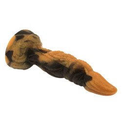 POWER MONSTERS - DILDO DE SILICONA DE FANTASÍA BICOLOR TIRANOSAURIO 20,5 CM Ø 5 CM