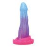POWER MONSTERS - DILDO DE FANTASÍA VOID PYTHON CON VENTOSA 20,5 CM Ø 5,2 CM AZUL, MORADO Y ROSA