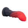 MONSTRUOS DE PODER - GOLIATO INFERNAL, DILDO DE SILICONA BICOLOR DE FANTASÍA, 25 CM Ø 6 CM