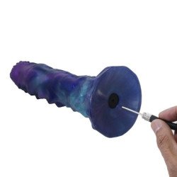 POWER MONSTERS - DUSKWALKER SENTINEL TRICOLOR DILDO DE SILICONA INFLABLE DE FANTASÍA 23 CM Ø 5 CM