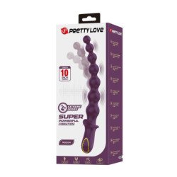 PRETTY LOVE - VIBRADOR ANAL RECARGABLE MADISON CON 10 FUNCIONES
