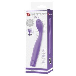 PRETTY LOVE - VIBRADOR FLEXIBLE PARA EL PUNTO G HENRY, COLOR MORADO