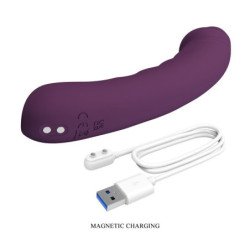 AMOR PRECIOSO - VIBRADOR RECARGABLE AMARA 10 FUNCIONES MORADO