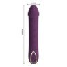 AMOR PRECIOSO - VIBRADOR RECARGABLE AMARA 10 FUNCIONES MORADO