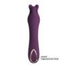 PRETTY LOVE - VIBRADOR RECARGABLE LUNAO 10 FUNCIONES MORADO