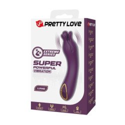 PRETTY LOVE - VIBRADOR RECARGABLE LUNAO 10 FUNCIONES MORADO
