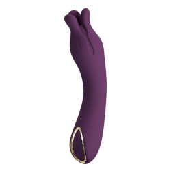PRETTY LOVE - VIBRADOR RECARGABLE LUNAO 10 FUNCIONES MORADO
