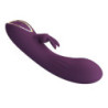 PRETTY LOVE - VIBRADOR RECARGABLE LANDYN CON FORMA DE CONEJO, 10 FUNCIONES, COLOR MORADO