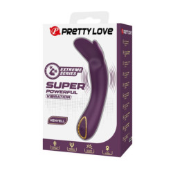 PRETTY LOVE - VIBRADOR RECARGABLE KENYELL 10 FUNCIONES MORADO