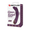 PRETTY LOVE - VIBRADOR RECARGABLE KENYELL 10 FUNCIONES MORADO