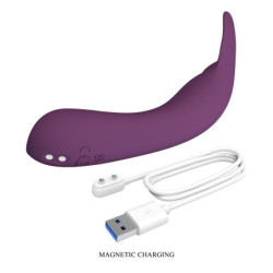 PRETTY LOVE - VIBRADOR RECARGABLE KENYELL 10 FUNCIONES MORADO