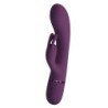 PRETTY LOVE - VIBRADOR RECARGABLE ROCCO CON FORMA DE CONEJO, 10 FUNCIONES, COLOR MORADO