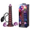 POWER MONSTERS - VOIDCLAW BRUTE, DILDO DE SILICONA INFLABLE BICOLOR DE FANTASÍA, 29 CM Ø 5,7 CM