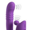 FANTASÍA PARA ELLA - VIBRADOR HARMONI PRO MORADO PARA EL PUNTO G Y EL CLÍTORIS (CONEJO)