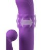 FANTASÍA PARA ELLA - VIBRADOR HARMONI PRO MORADO PARA EL PUNTO G Y EL CLÍTORIS (CONEJO)
