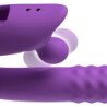 FANTASÍA PARA ELLA - VIBRADOR HARMONI PRO MORADO PARA EL PUNTO G Y EL CLÍTORIS (CONEJO)