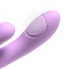 FANTASÍA PARA ELLA - VIBRADOR DE CONEJO MORADO PARA PUNTO G Y CLÍTORIS INTIMOTION FLUTTER PRO