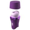 FANTASÍA PARA ELLA - ESTIMULADOR CLÍTORAL DE SUCCIÓN Y LAMIDA DE LUSH KISS PLUSH MORADO