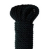 FETISH FANTASY SERIE - CUERDA DE SEDA NEGRA DE LUJO 9,75 M