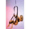 SERIE DE FANTASÍAS FETICHE - COLUMPIO SEXUAL DE FANTASÍA NEGRA
