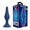 MR PLAY - TAPÓN ANAL DE SILICONA AZUL DELGADO TALLA S