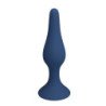 MR PLAY - TAPÓN ANAL DE SILICONA AZUL DELGADO TALLA S