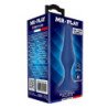 MR PLAY - TAPÓN ANAL DE SILICONA AZUL DELGADO TALLA S