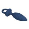 MR PLAY - TAPÓN ANAL TEXTURIZADO CON ANILLO AZUL S