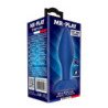 MR PLAY - TAPÓN ANAL DE SILICONA CÓNICO AZUL S