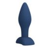 MR PLAY - TAPÓN ANAL DE SILICONA CÓNICO AZUL S