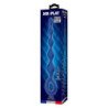 MR PLAY - PERLAS ANALES DE SILICONA AZUL Y TAPÓN ANAL 20,4 CM