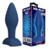 MR PLAY - TAPÓN ANAL DE SILICONA CÓNICO AZUL L