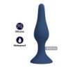 MR PLAY - TAPÓN ANAL DE SILICONA CÓNICO AZUL XL