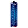 MR PLAY - PERLAS ANALES DE SILICONA AZUL Y TAPÓN ANAL 26,7 CM