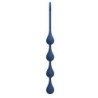 MR PLAY - PERLAS ANALES DE SILICONA AZUL TALLA M 33 CM