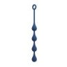 MR PLAY - PERLAS ANALES DE SILICONA AZUL TALLA M 33 CM