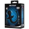 MR PLAY - VIBRADOR ANAL Y PERINEAL INALÁMBRICO CON CONTROL REMOTO, COLOR NEGRO