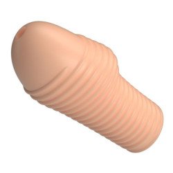 PRETTY LOVE - FUNDA PARA PENE CALIENTE CONSIGUE UN PENE MÁS GRUESO COLOR NATURAL