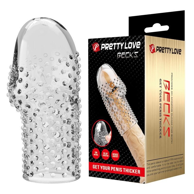 PRETTY LOVE - FUNDA PARA PENE GEEK PARA AGRANDAR TU PENE TRANSPARENTE