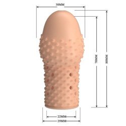 PRETTY LOVE - FUNDA PARA PENE DE GEEK PARA AGRANDAR TU PENE COLOR NATURAL