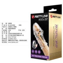 PRETTY LOVE - FUNDA PARA PENE ROCKERA PARA AGRANDAR TU PENE TRANSPARENTE