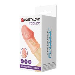 PRETTY LOVE - FUNDA PARA PENE CON TEXTURA DE SOCKER NATURAL