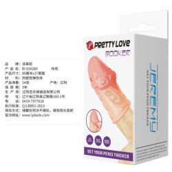 PRETTY LOVE - FUNDA PARA PENE CON TEXTURA DE SOCKER NATURAL